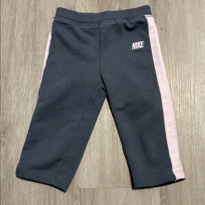 Nike Toddler Black and Pink Pants